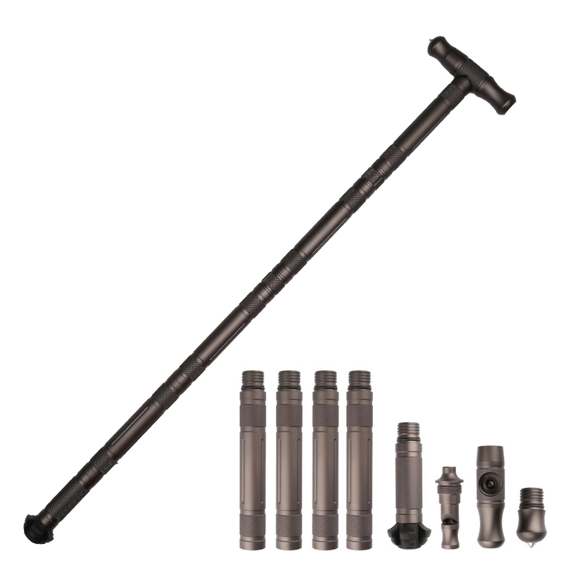 Trekking Pole Carbon - ポータブル屋外折りたたみトレッキングポール、杖、ステッキ、キャンプ用ウォーキングポール用ウォーキングハイキングスティック