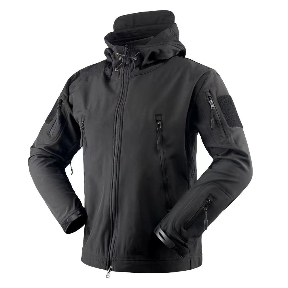Outdoor Adventures Clothing - 春秋アウトドアメンズトレーニング迷彩アドベンチャースキー防水ジャケット登山狩猟服作業服トップ