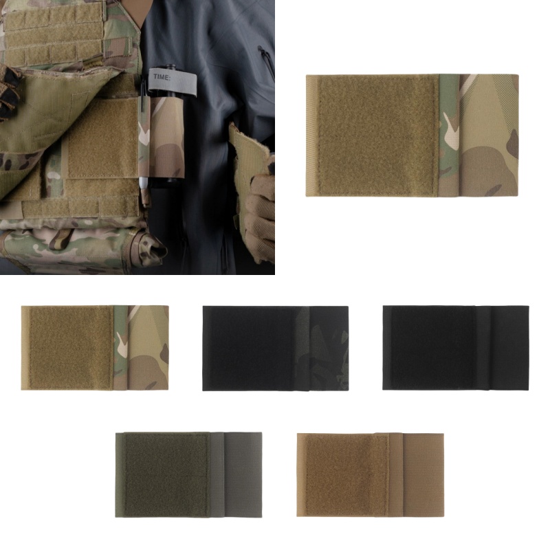 Outdoor Adventure Vest - キャンプベスト、プレートキャリア、サイドウィング、マジックファスナー、弾性ポーチ、アウトドアアクセサリー用のtq止血帯ホルダー