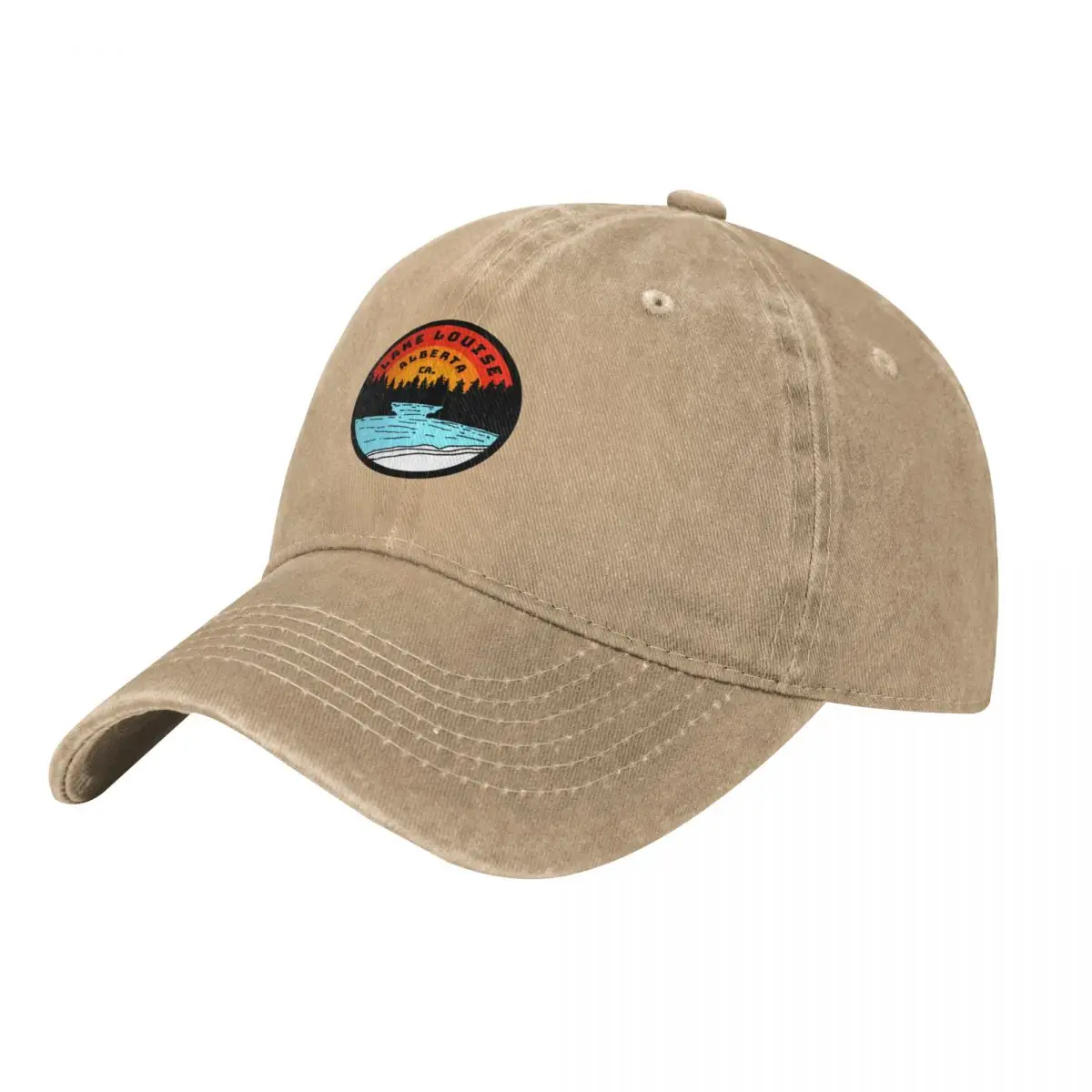 Outdoor Adventure Girls - レイク ルイーズ アルバータ カナダ ヴィンテージ レトロ