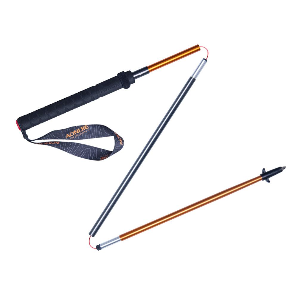 Trekking Pole Carbon - Aonijie-超軽量折りたたみ式トレッキングポール、Zポール、クイックロック、ポール、レース、ランニング、ウォーキングスティック、カーボンファイバー、2個