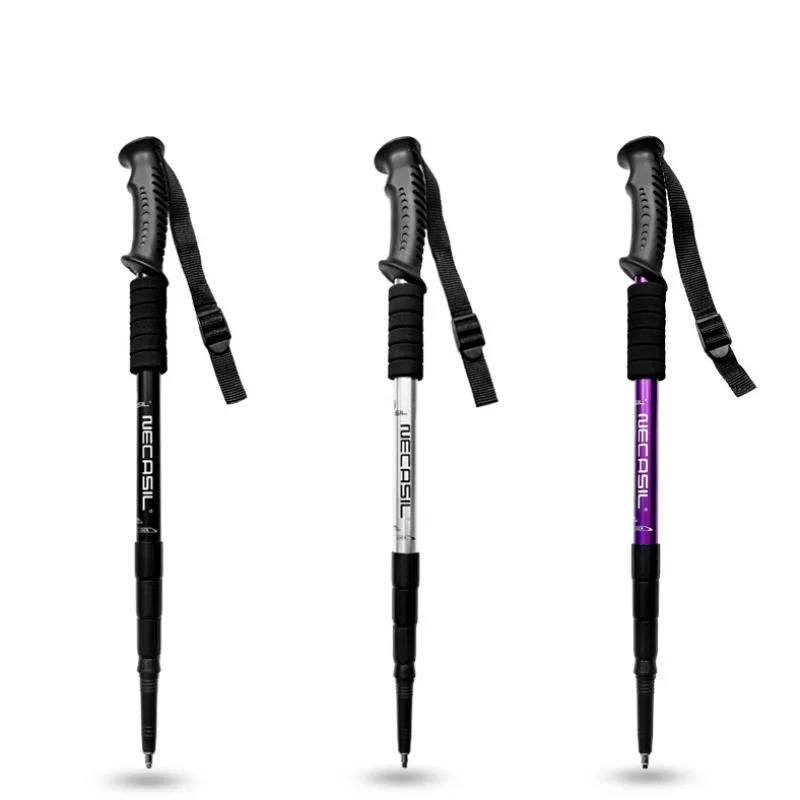 Trekking Pole Carbon - ウォーキングトレッキングポールアンチショック調整可能なノルディックウォーキングスティックハイキングキャンプ登山バックパッキングウォーキングトレッキング