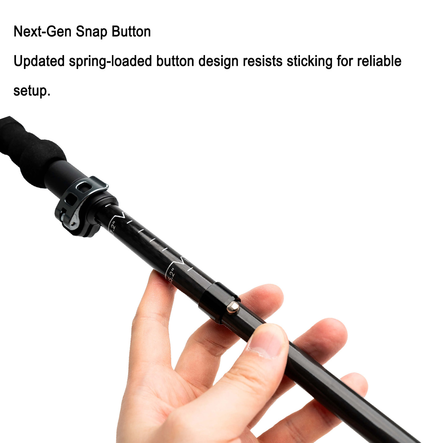 カーボン超軽量トレッキングポール 折りたたみ式Zトレッキング - Trekking Pole Carbon のレビューと価格