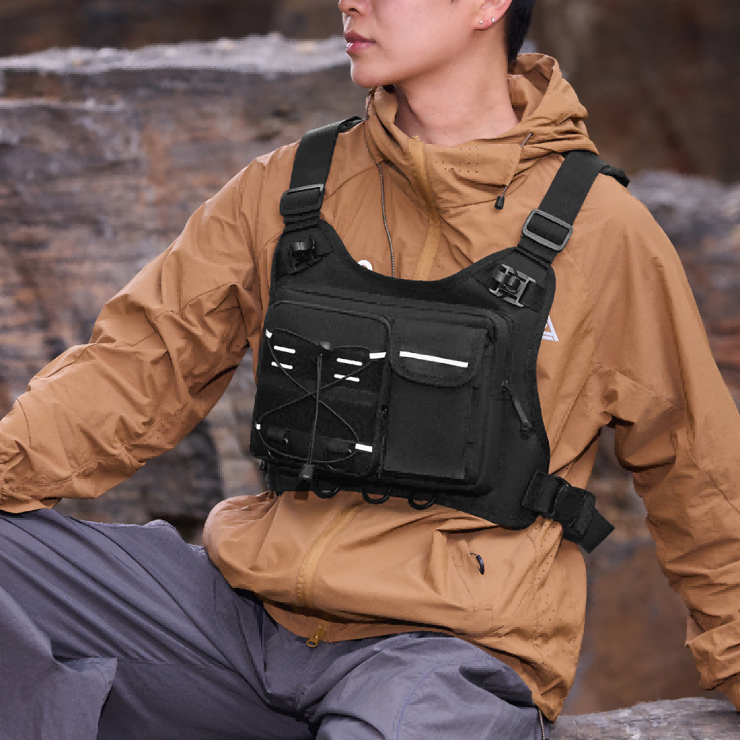 ランニングベスト男性女性用チェストパック水分補給バッグサイク - Outdoor Adventure Vest のレビューと価格