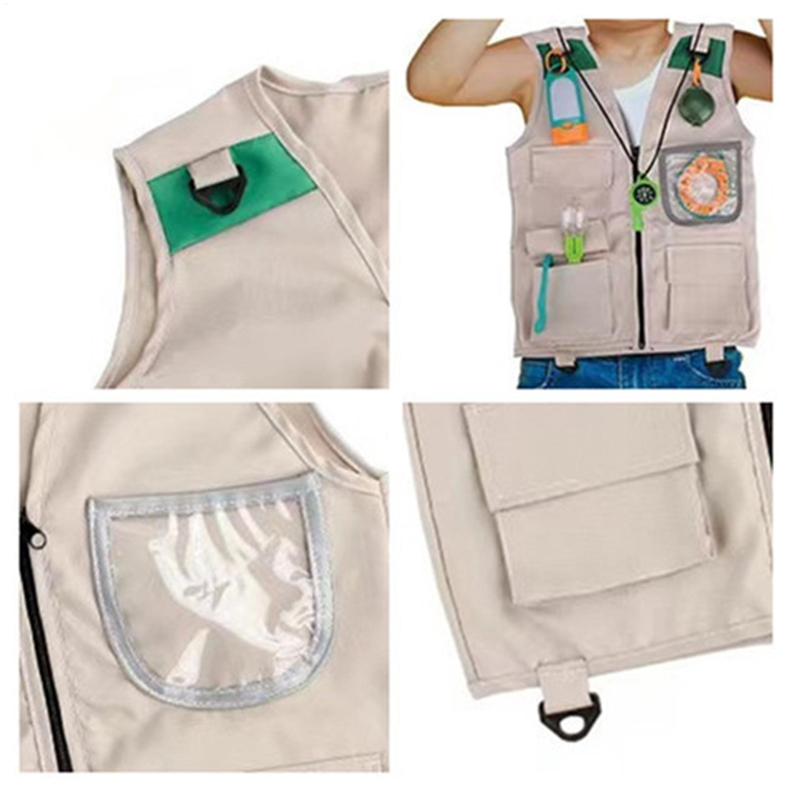 サファリキッズアウトドアエクスプローラーキット、カーゴベスト - Outdoor Adventure Girls のレビューと価格