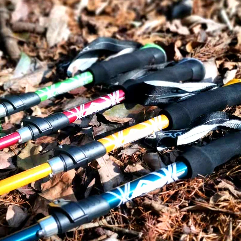 5 セクション屋外折りたたみトレッキングポールキャンプポータ - Trekking Pole Carbon のレビューと価格