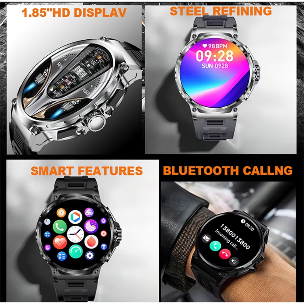 アウトドアアドベンチャー向け頑丈なスマートウォッチ 1.85 - Outdoor Adventure Reservations のレビューと価格