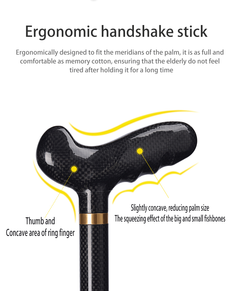 伸縮式カーボン製ウォーキングスティック、滑り止め付きウォーキ - Trekking Pole Carbon のレビューと価格