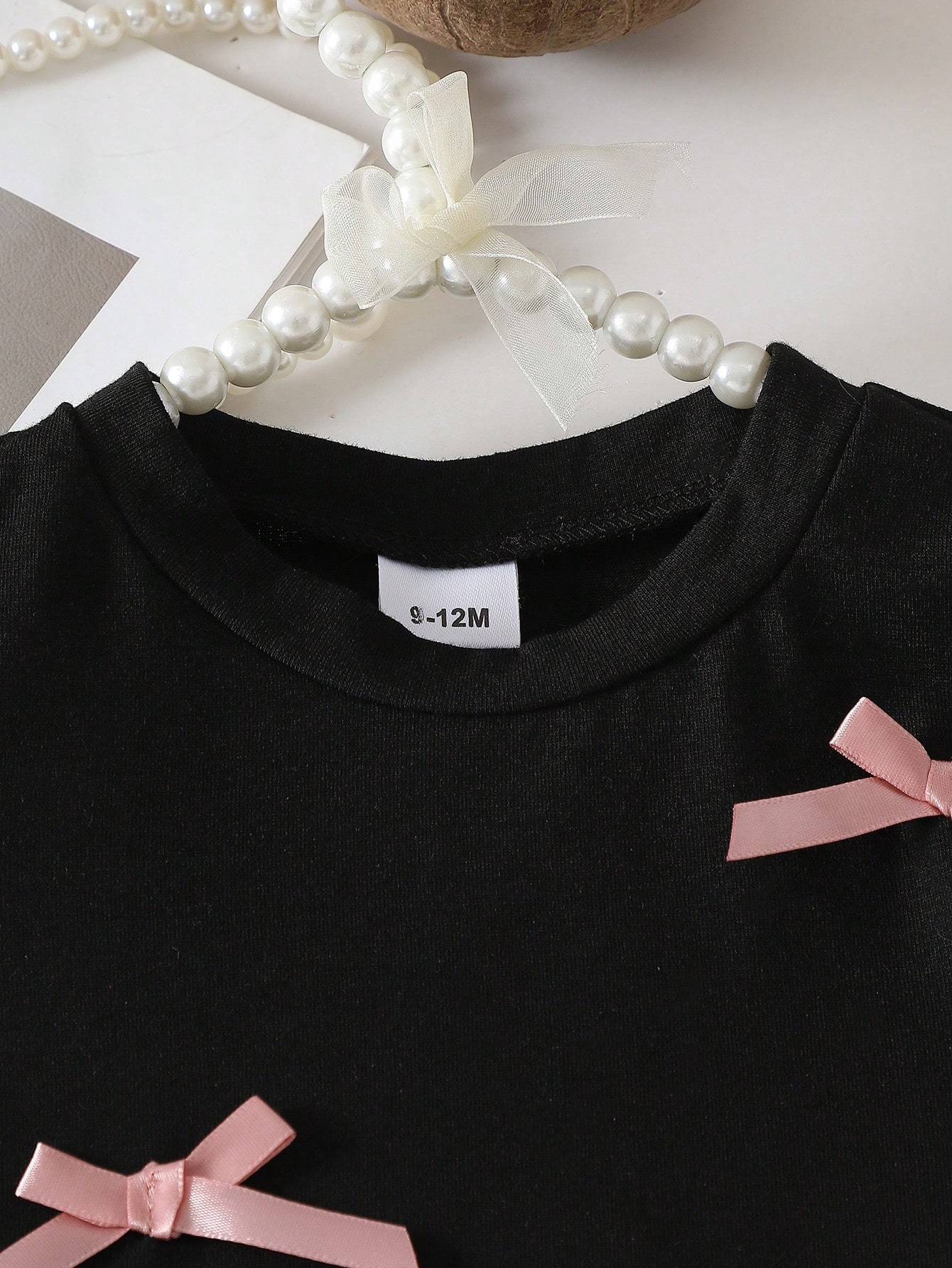 ツーピースのベビーガール用3DボウカジュアルTシャツとプリー - Outdoor Adventure Girls のレビューと価格