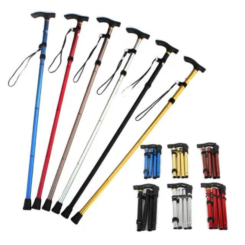 多機能ウォーキングスティック、トレッキングポール、伸縮式折り - Trekking Pole Carbon のレビューと価格