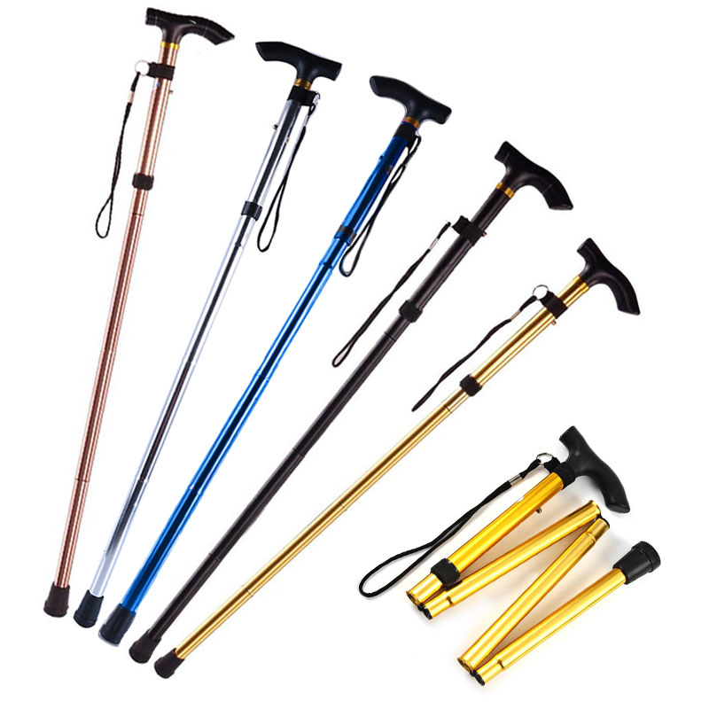 多機能ウォーキングスティック、トレッキングポール、伸縮式折り - Trekking Pole Carbon のレビューと価格