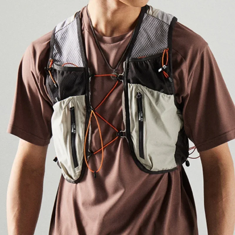 夏用アウトドアハイキング多機能ショルダーオフロードランニング - Outdoor Adventure Vest のレビューと価格