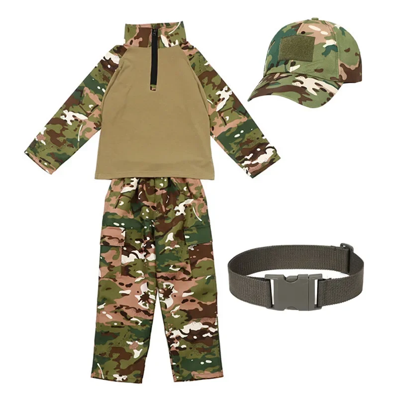 子供大人迷彩カエル衣装サマーキャンプコスチュームスタンドカラ - Outdoor Adventures Clothing のレビューと価格