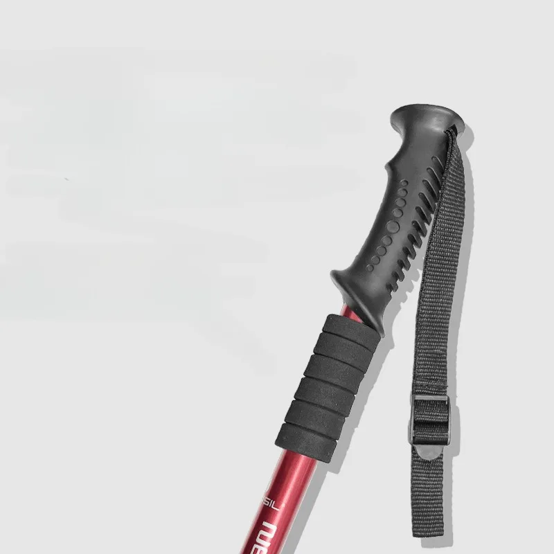 ウォーキングトレッキングポールアンチショック調整可能なノルデ - Trekking Pole Carbon のレビューと価格