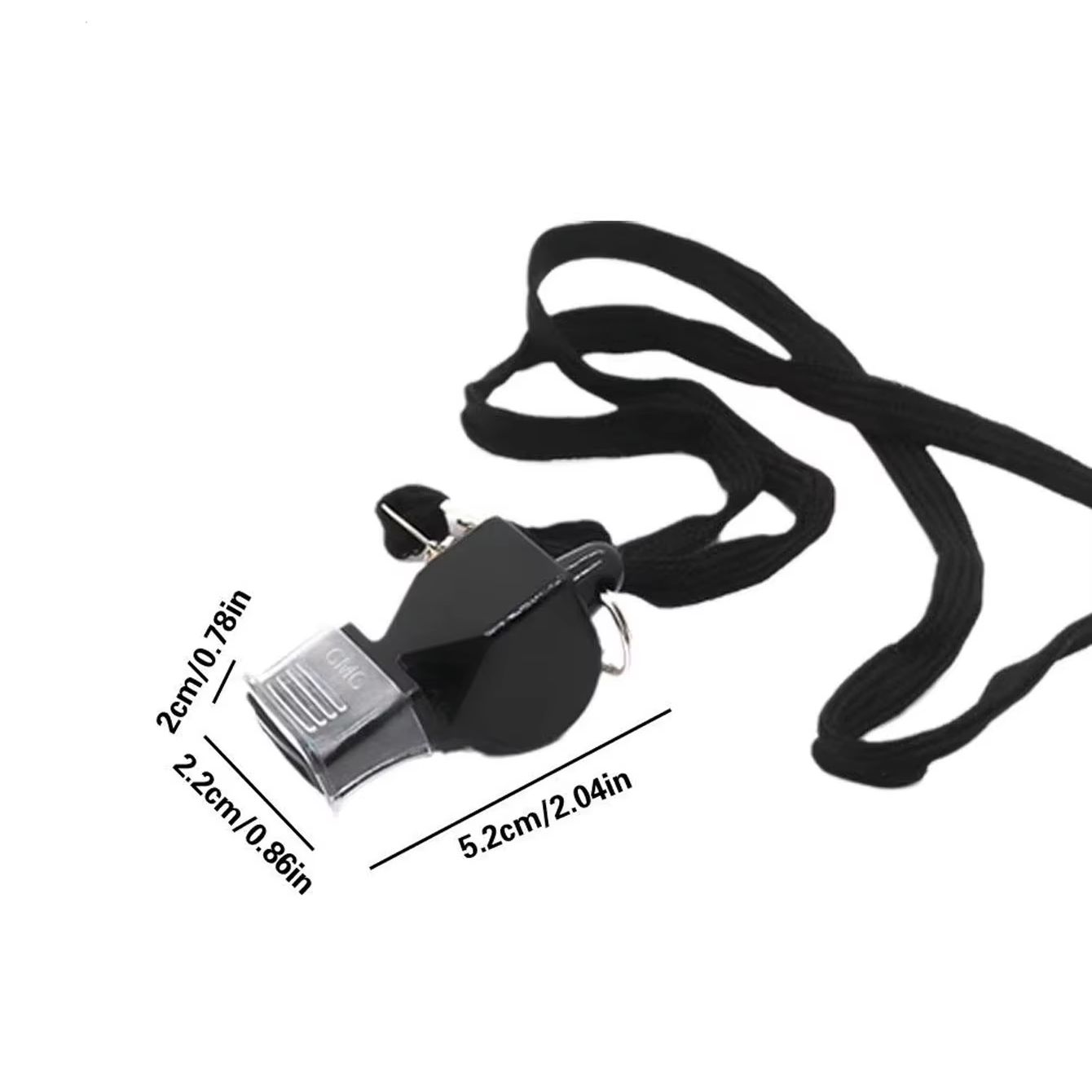 ストラップ付きプロスポーツ用ホイッスル、非常に大きな音の出る - Emergency Whistle Pea のレビューと価格