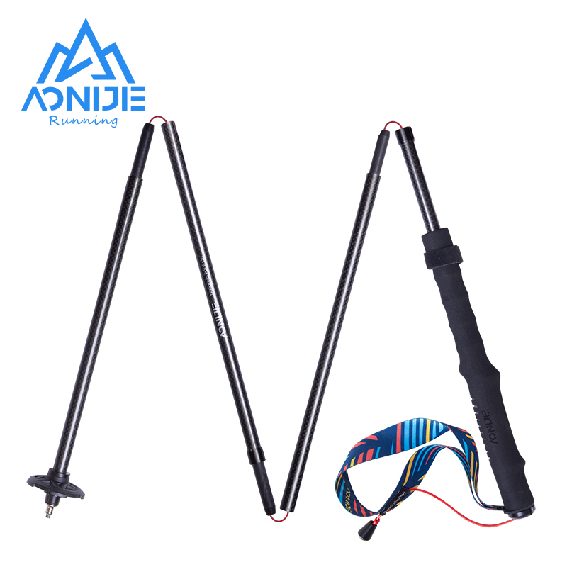 Aonijie-軽量折りたたみ式トレッキングポール、カーボン - Trekking Pole Carbon のレビューと価格