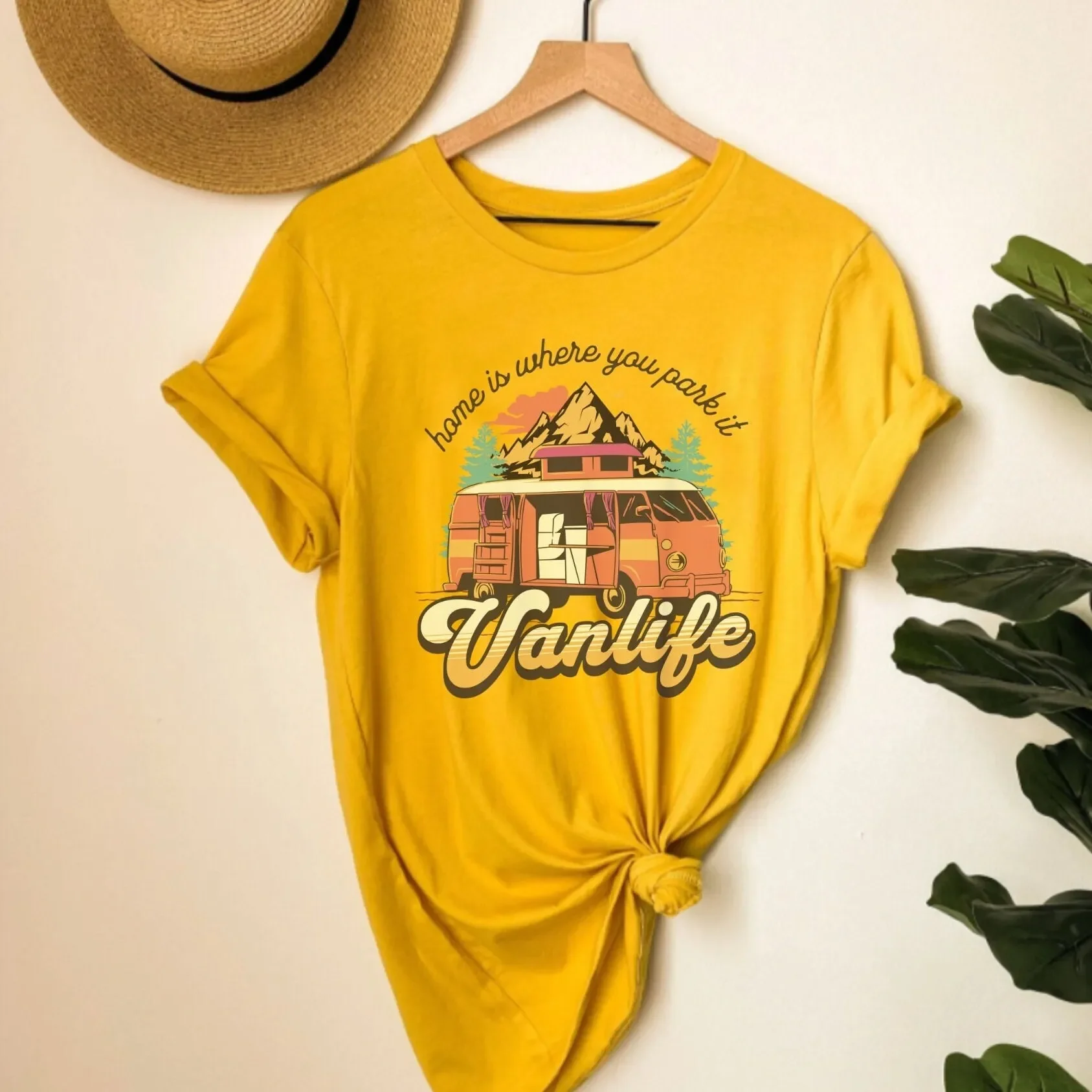 Vanlife Tシャツ バンキャンプアドベンチャー エクス - Outdoor Adventure Girls のレビューと価格
