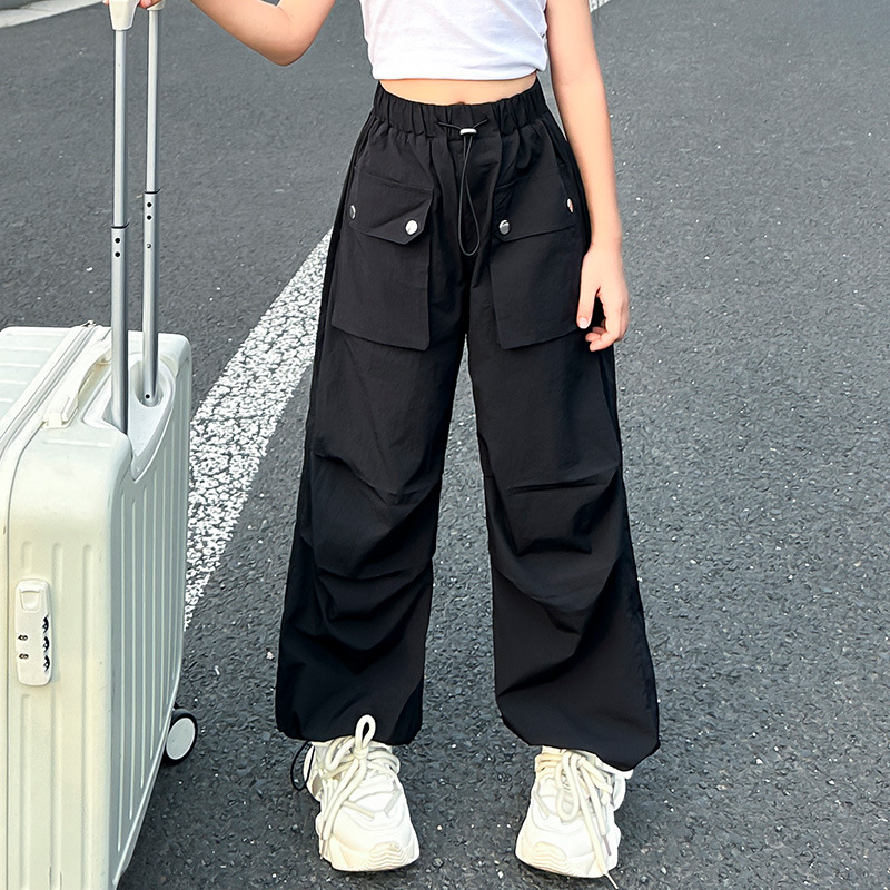 女の子用軽量防蚊カーゴパンツ、通気性のある生地、夏のアウトド - Outdoor Adventure Girls のレビューと価格